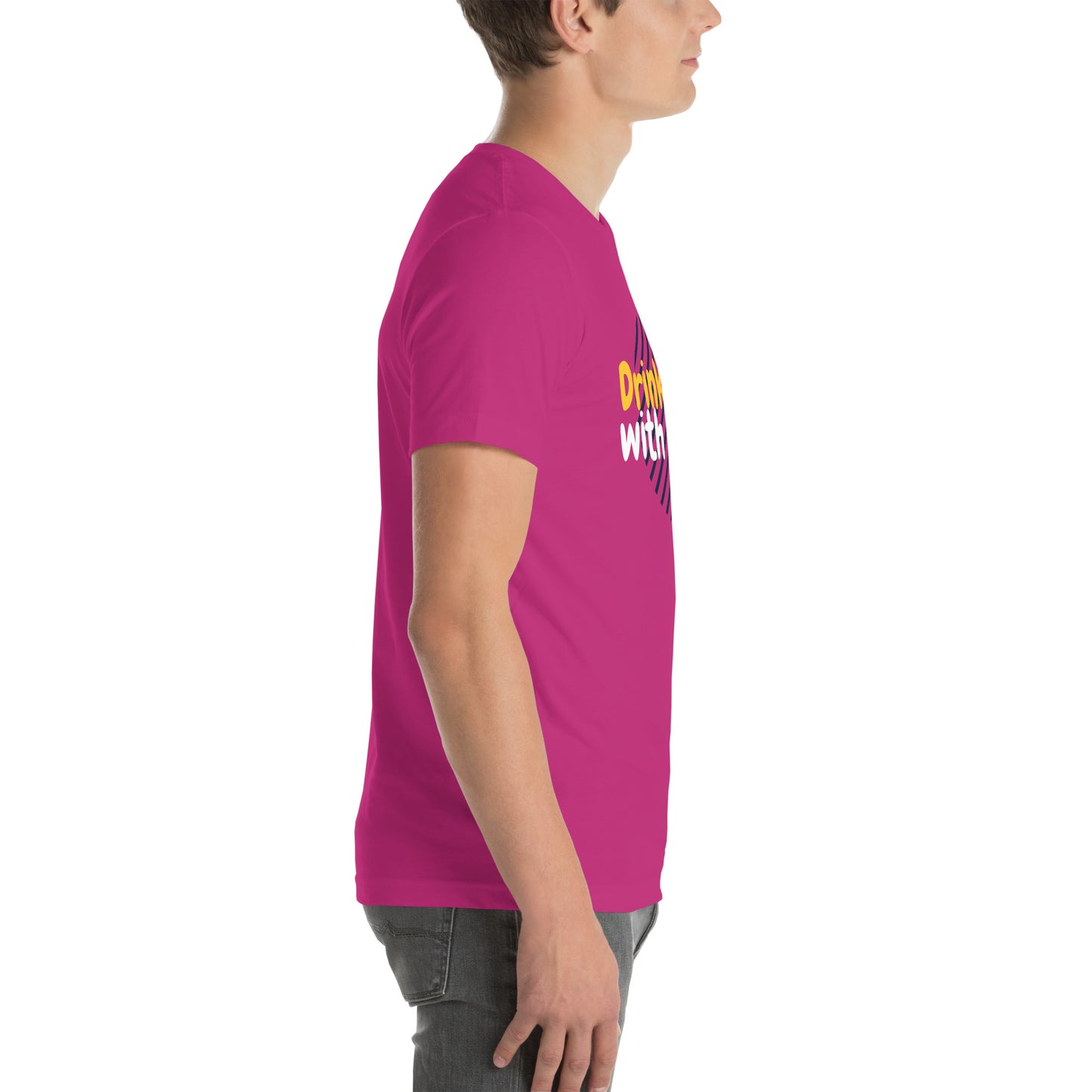 "Drinks Well With Others" Funny T-Shirt