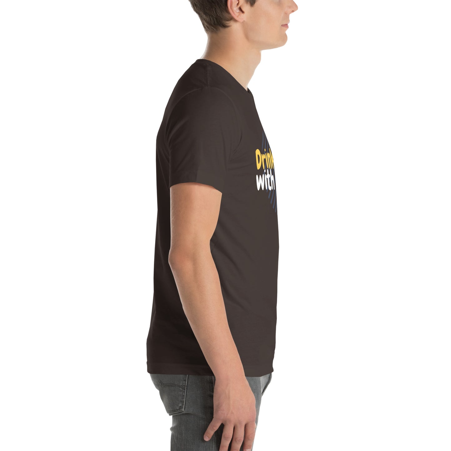 "Drinks Well With Others" Funny T-Shirt