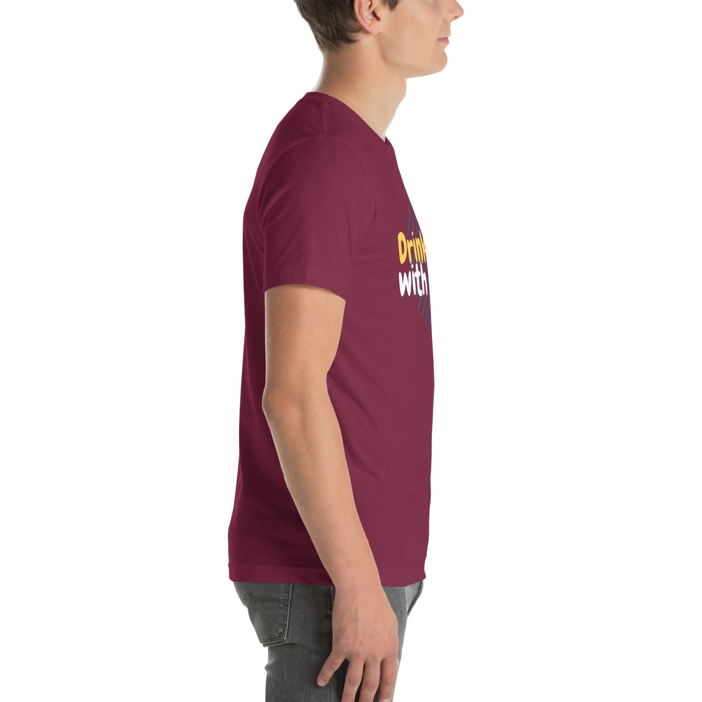 "Drinks Well With Others" Funny T-Shirt