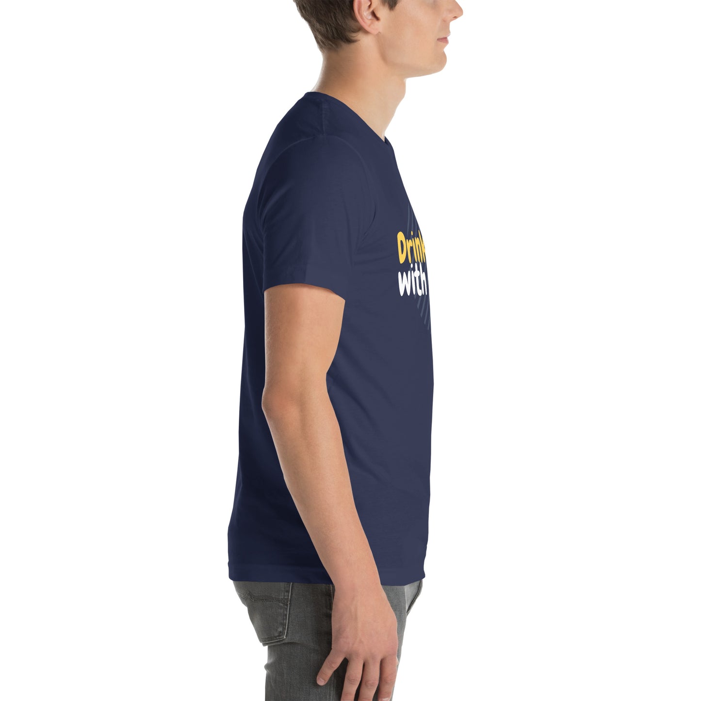 "Drinks Well With Others" Funny T-Shirt