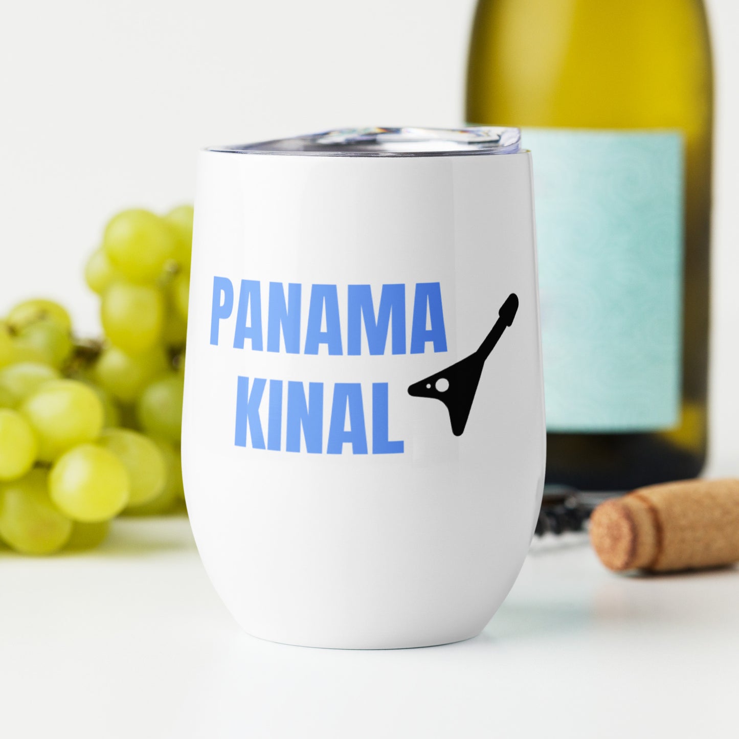 Panama Kinal Wine Tumbler