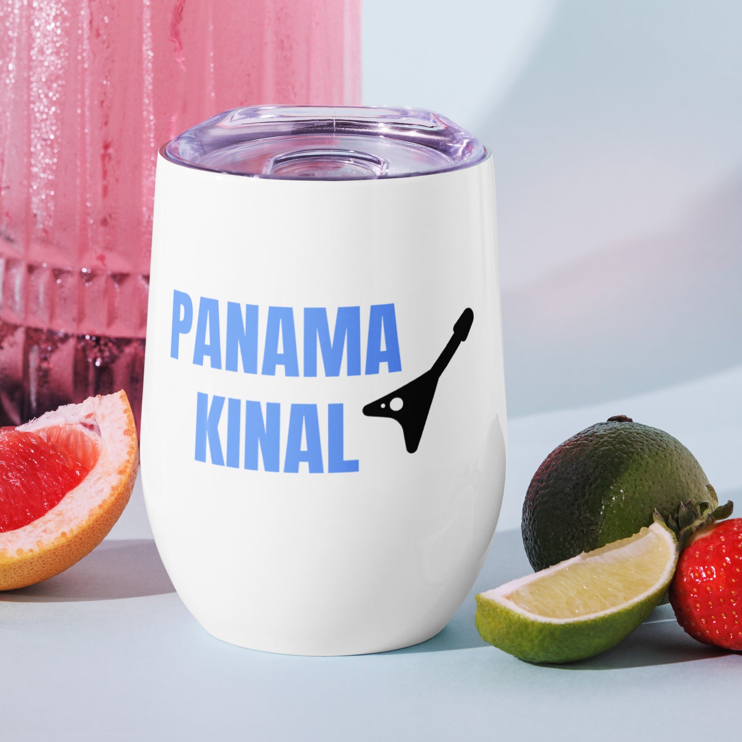 Panama Kinal Wine Tumbler