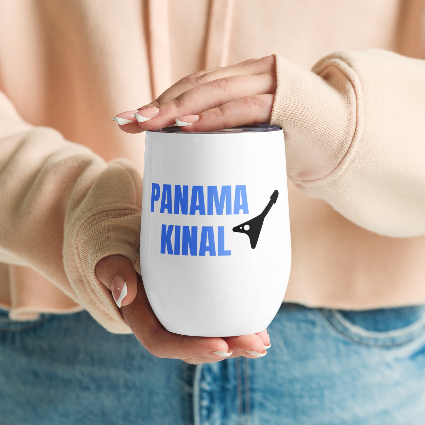 Panama Kinal Wine Tumbler